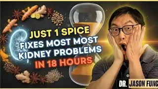 This Powerful Spice 🌿🧂 Cleanses Your Kidneys 🩺💧 & Flushes Toxins 🚰⚡ Fast| Dr Jason Fung👨&zwj;⚕️