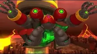 Sonic The Hedgehog The Lost World Lava Mountain eggman and zetis ENDING