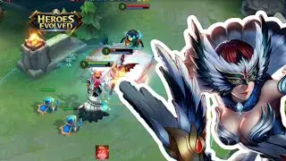 Heroes Evolved : Pandora (Plumed Enigma) Skin Gameplay