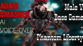 Adam Smasher AI Voice-over for Male V | Cyberpunk 2077 Mod Preview