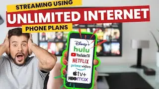 🔴Using your UNLIMITED Phone Plan to Stream Video to your TV - Netflix, Amazon Prime, HULU and more