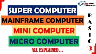 Classification of Digital Computer||Super||Mainframe||Mini||Micro Computer||2020