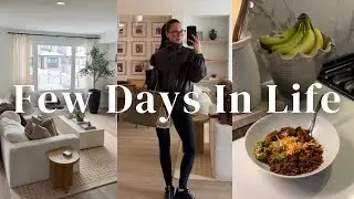 VLOG | few days in my life, my 2026 goals, home decor shopping, cooking at home & more