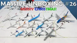 Масштабная распаковка №26: С Рождеством 2025 года!! (GeminiJets, NG Models и многое другое!)