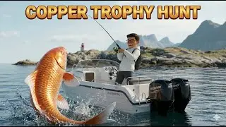 🔴 COPPER LAKE TROPHY HUNT & FARMING - Russian Fishing 4 Indonesia
