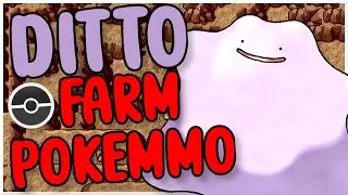 PokeMMO farming money to buy a 5mil mount #pokemmo #ditto #farming