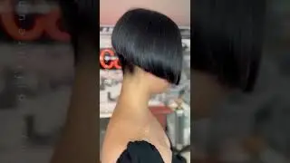 Short Bob Haircut | 🔥🔥🔥 this is so good #shorts #ytshorts #undercut