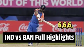 India vs Bangladesh Warm-up Match 2024, IND vs BAN Warmup Match Full Highlights 2024