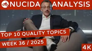 Forecast: Top 10 Hot Software Quality Topics Week 36 2025 | NUCIDA Group #softwarequality