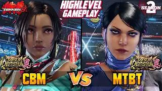 T8 &ndash; MTBT | KAGEMARU (Zafina) vs DNS | CBM (Miary Zo) &ndash; Tekken 8 High Level Gameplay