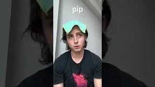 If pip was a person