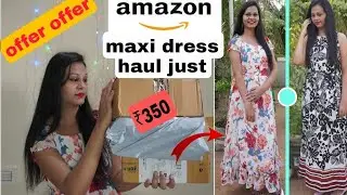 Amazon maxi dress haul/Amazon maxi dress review/Amazon maxi gown haul/dress haul in tamil