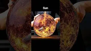 Cutting Down The Planets ASMR #asmr #relaxing #asmrvideos #planets #oddlysatisfying #ai