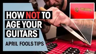 April Fools | Guitar Aging Techniques REVEALED | Guitar Tech Tips | Ep. 48 | Thomann