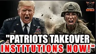 &ldquo;Patriots TAKEOVER Institutions NOW!&rdquo; Trump Screams! Did WAR Just Start? Millions Running!