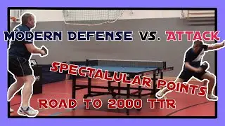 Modern Defense vs. Attack | Tabletennis | TSV Sasel vs TH Eilbek | Hamburg | 1. Landesliga