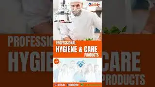 ✨  Nidy Disposable Beard Cover for Food Processing, Industrial Use, Cleanrooms, Kitchens, Medical.