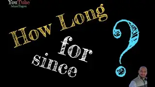 Grammar - How Long.........?  -  قواعد اللغة الانجليزية - استخدام اداة الاستفهام مع من المضارع التام