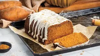 Glazed Sweet Potato Bread Holiday Dessert