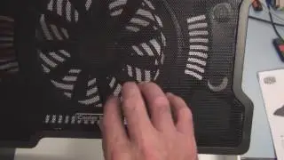 COOL MASTER NOTEPAL Laptop Cooling pad unboxing