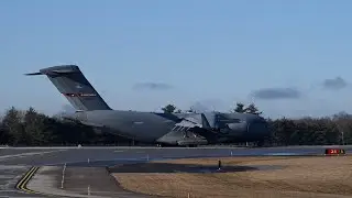 167th AW C-17A WVA ANG Departs | Pease ANGB (PSM)