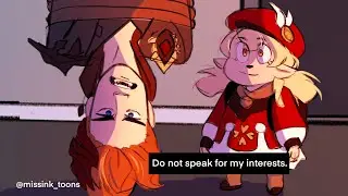 Genshin Impact tik tok animatics to watch while you eat