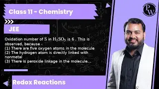 Oxidation number of S in H_2SO_5 is 6 . This is observed, because - (1) There are five oxygen ato...