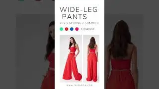 Oh, how the TAMBA wide-leg pants flow, With elegance and grace, they steal the show. www.mytamba.com