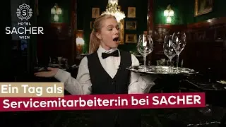 Ein Tag als Servicemitarbeiter:in im Hotel SACHER Wien