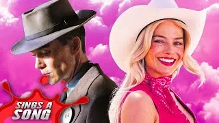 Barbie Vs Oppenheimer Rap Battle (Barbenheimer Margot Robbie Cillian Murphy Fun Parody Song)