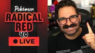 FIRST STREAM OF 2024! | Radical Red DexNav Nuzlocke