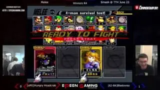 Smash @ TTH - [ePG]Hungry Headcrab (Ganondorf) Vs. [62-Bit]Bladewise (Peach) (Winners R4) - Melee