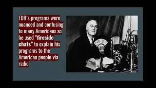 FDR and the New Deal Notes