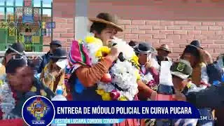 ENTREGA DE MODULO POLICIAL CURVA