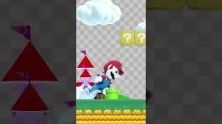 How to Super Mario Plush #supermarioplush #mario  #animation #edit #greenscreen #behindthescene