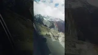 Attabad Lake drive view And short clif of Bonfire at Karimabad hunza#beautyofnature #pakistan#hunza