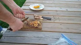 A Fatwood Gift Brom Our Brother Matt.