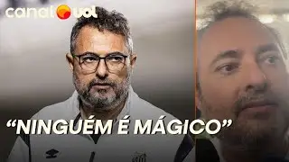ALEXANDRE MATTOS DESABAFA SOBRE BRIGA CONTRA REBAIXAMENTO E COMENTA MOMENTO DE NEYMAR NO SANTOS