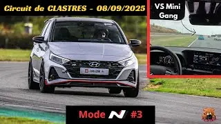 Hyundai i20N en Mode N - Deuxième Trackday - Circuit de Clastres #3