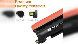 Review: Compatible TN830XL TN830 Toner Replacement for Brother TN830XL TN830/XL/V Toner Work w...
