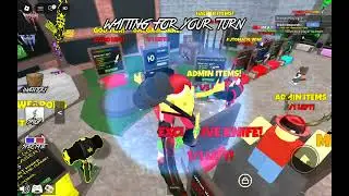 PLAYING MM2 WITH MY CUSIN :)