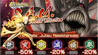 NxB Ninja Voltage SAM 33 Ten Tails With KLM Naruto New Ultimate Gameplay, SAM MVP
