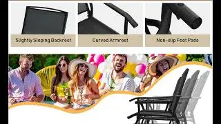 Tangkula 2 Person Swing Glider Chair