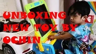 OCHA & OCHIN : UNBOXING NEW TOY! My fun learning table..