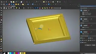 22  Creando un marco con la herramienta extruir de ArtCAM