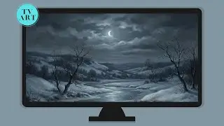 Timeless Oil Painting Landscape | Calm Ambient Art for TV