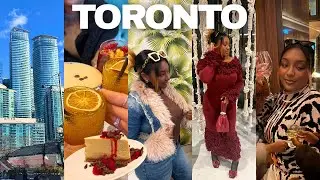 Travel Vlog | NEW YEARS GIRL TRIP PT1 | fine dining, Niagara Falls, NYE party etc