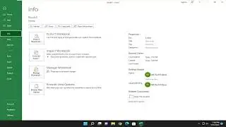 How to Remove Author From the File Properties - Excel [Tutorial]