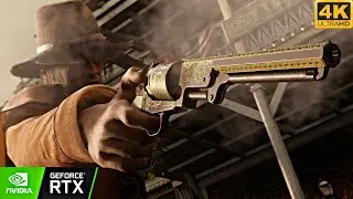 RDR2 &mdash; Если отойти от сценария 😱 | RTX 3060 [4K60FPS ULTRA]