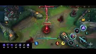 WILD RIFT - Zed Standard All In Combo